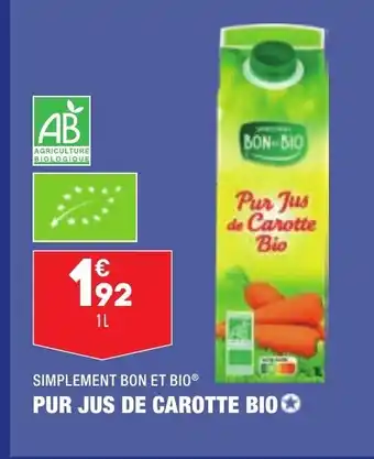 Pur Jus de Carotte Bio