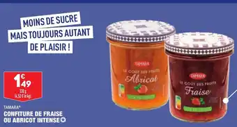 ALDI Confiture de Fraise Ou Abricot Intense offre