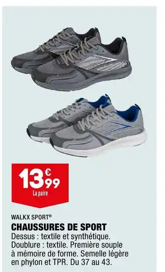 ALDI Chaussures de Sport offre