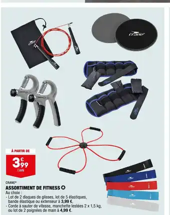 ALDI Assortiment de Fitness offre