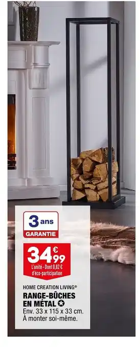 ALDI Ranges-Bûches En Metal offre