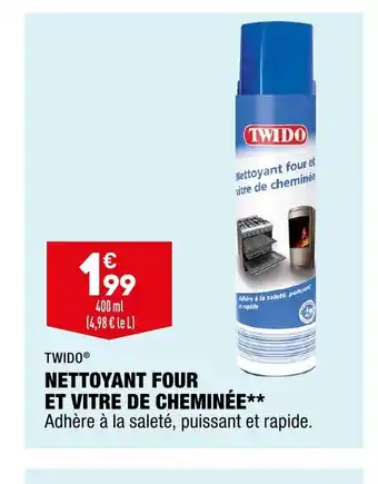ALDI Nettoyant Four Et Vitre de Cheminée offre