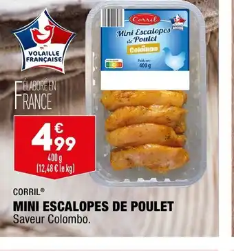 ALDI Mini Escalopes de Poulet offre