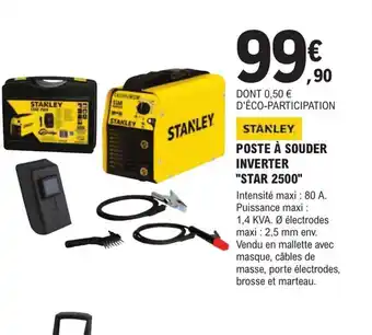 Poste a souder Inverter Star 2500