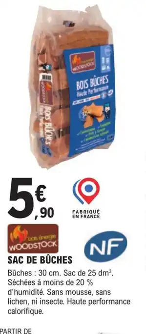 E.Leclerc Brico Sac de Buches offre