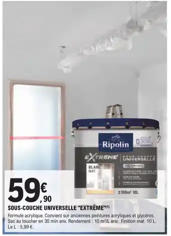 E.Leclerc Brico Sous-Couche Universelle Extreme offre