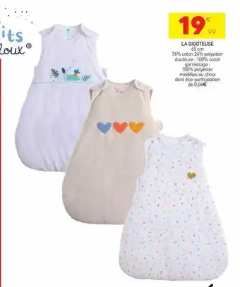Stokomani La gigoteuse offre