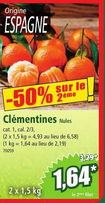 Norma Clementines offre