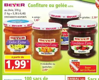 Norma Beyer Confiture Ou gelee offre