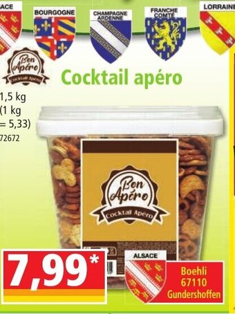 Norma Cocktail Apero offre