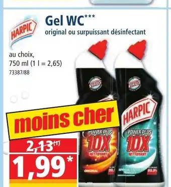 Norma Harpic Gel WC offre