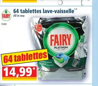 Norma 64 Tablettes Lave-Vaisselle offre