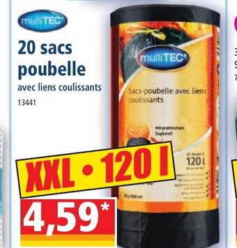 Norma 20 Sacs Poubelle offre