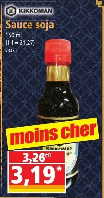 Norma Sauce Soja offre