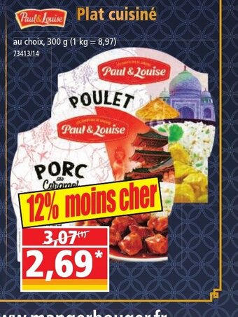 Norma Plat Cuisiné offre