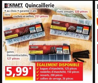 Norma Quincaillerie offre