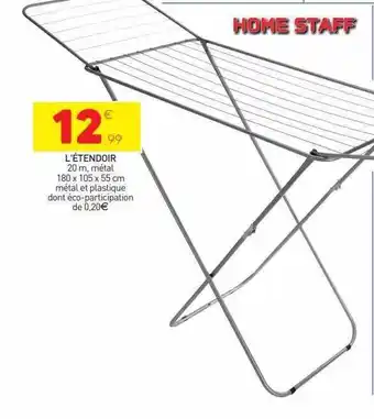 Stokomani L'étendoir home staff offre