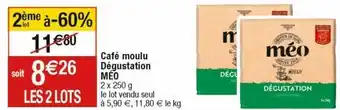 Cora x Carrefour Café moulu offre