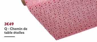 Gifi Chemin de table offre