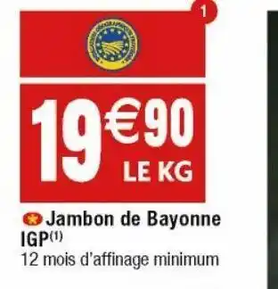 Cora x Carrefour Jambon offre