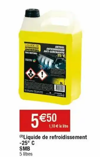 Cora x Carrefour Liquide de refroidissement offre