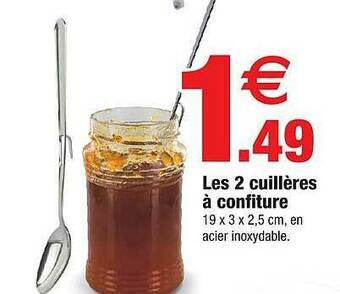 Bazarland Les 2 Cuillères à Confiture offre