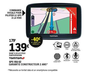 Tomtom Gps Via 62