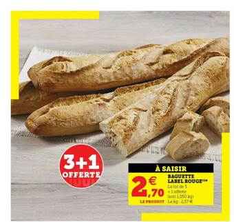U Express Baguette Label Rouge offre