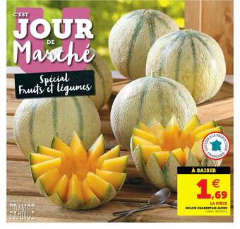 U Express Melon Charentais Jaune offre