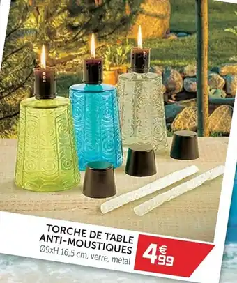Gifi Torche de table anti-moustiques offre