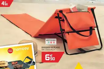 Gifi Dossier de plage offre