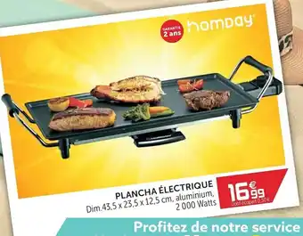 Gifi Plancha électrique offre