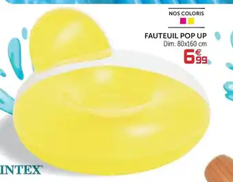 Gifi Fauteuil pop up offre