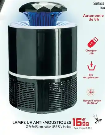 Gifi Lampe uv anti-moustiques offre