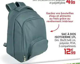 Sac a dos isotherme gifi top