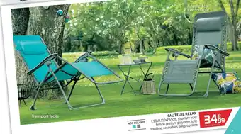 Gifi Fauteuil relax offre