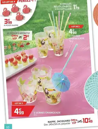 Gifi Nappe jacquard offre