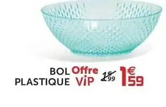 Gifi Bol plastique offre