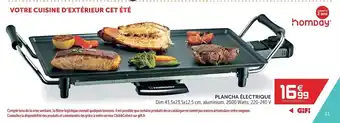 Gifi Plancha électrique offre