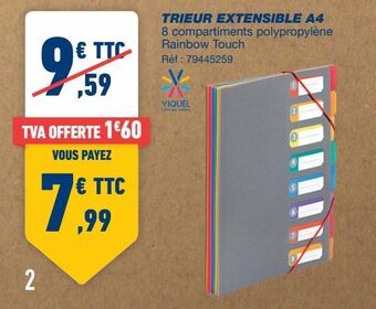Bureau Vallée Trieur offre