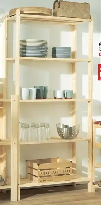 Gifi Étagère 5 niveaux offre