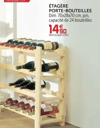 Gifi Étagère porte-bouteilles offre