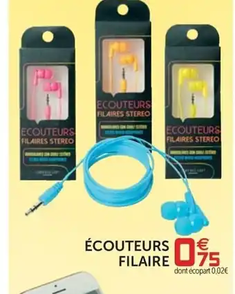 Gifi Écouteurs filaire offre