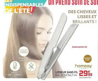 Gifi Lisseur sans fil offre