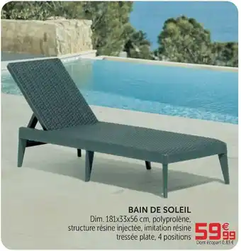 Gifi Bain de soleil offre