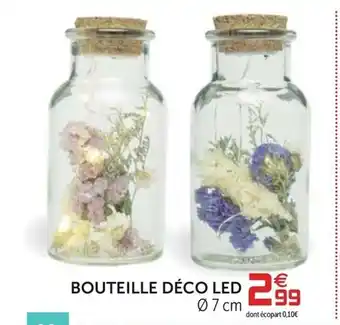 Gifi Bouteille déco led offre