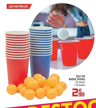 Gifi Jeu de bière pong offre