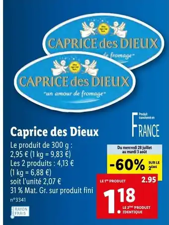 Caprice des dieux
