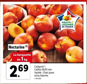 Lidl Nectarine offre