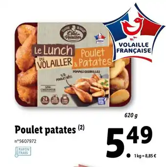 Lidl Poulet patates offre